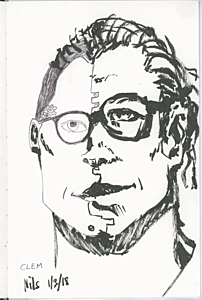 portrait #87, a portrait drawing of me