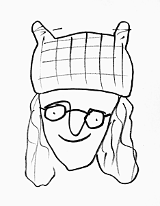 portrait #136, a portrait drawing of me